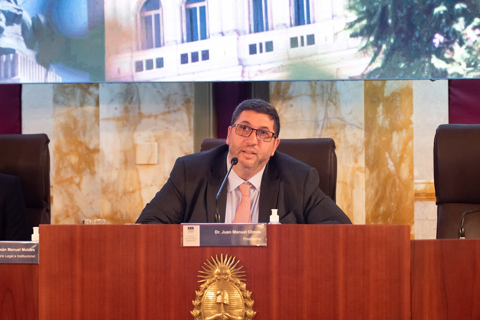 Juan Manuel Olmos asumió como presidente de la Auditoría General de la Nación