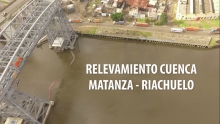 Dron de la AGN filmó la cuenca Matanza-Riachuelo